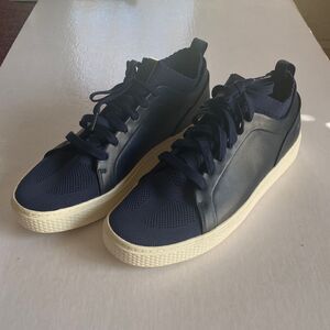 POLO Ralph Lauren Court 150 Men’s Black/Navy Leather/Fabric Sneakers 9.5D NWOT